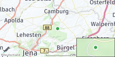 Google Map of Tautenburg