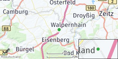 Google Map of Heideland bei Eisenberg