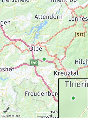 Here Map of Thieringhausen