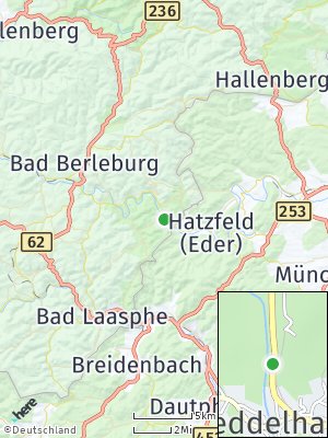 Here Map of Beddelhausen