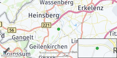 Google Map of Randerath / Uetterath