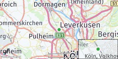 Google Map of Volkhoven / Weiler