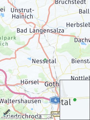Here Map of Hochheim bei Gotha