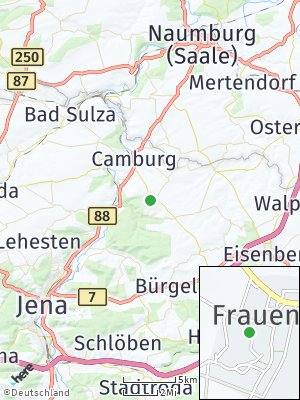 Here Map of Frauenprießnitz