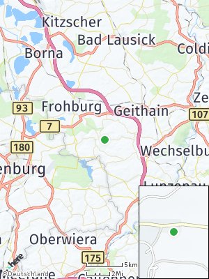 Here Map of Kohren-Sahlis