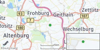 Google Map of Kohren-Sahlis
