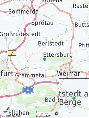 Here Map of Ottstedt am Berge