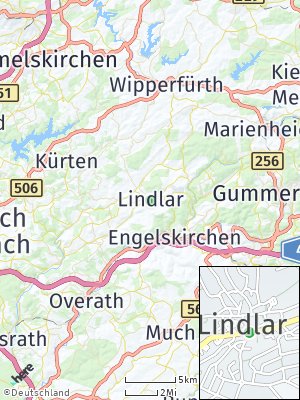 Here Map of Lindlar