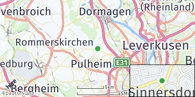 Google Map of Sinnersdorf