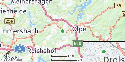 Google Map of Drolshagen