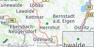 Google Map of Strahwalde