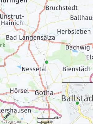 Here Map of Ballstädt