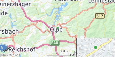 Google Map of Olpe