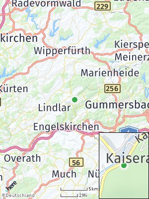 Here Map of Hagen bei Gimborn