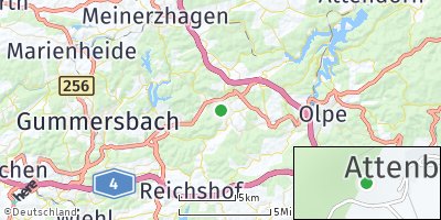 Google Map of Attenbach