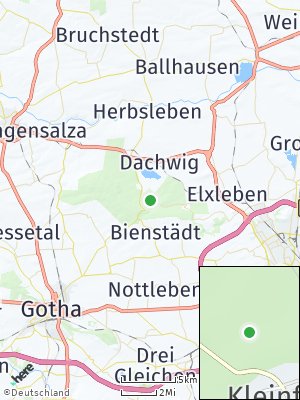 Here Map of Gierstädt / Kleinfahner