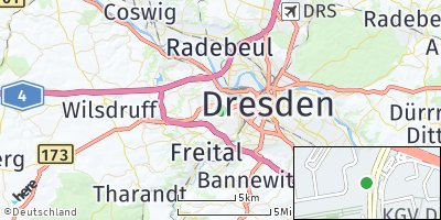 Google Map of Gorbitz-Ost