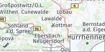 Google Map of Dürrhennersdorf