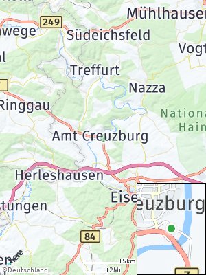 Here Map of Creuzburg