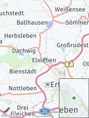 Here Map of Elxleben an der Gera