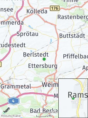 Here Map of Ettersburg