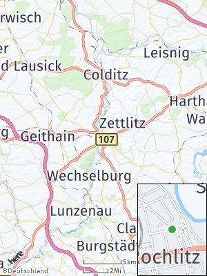 Here Map of Rochlitz