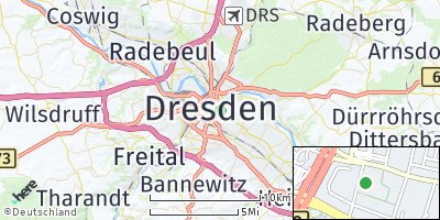 Google Map of Dresden