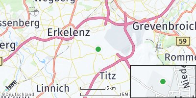 Google Map of Holzweiler