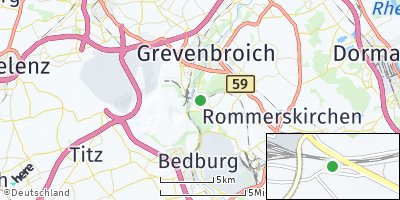 Google Map of Frimmersdorf
