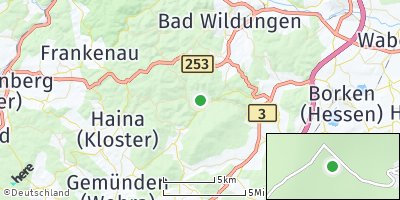 Google Map of Bergfreiheit