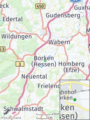 Here Map of Borken