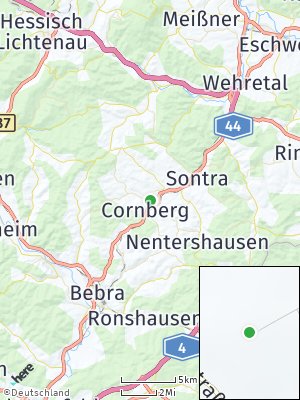 Here Map of Cornberg