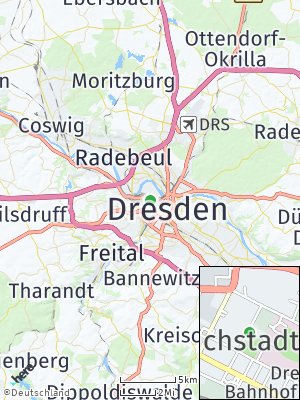 Here Map of Friedrichstadt