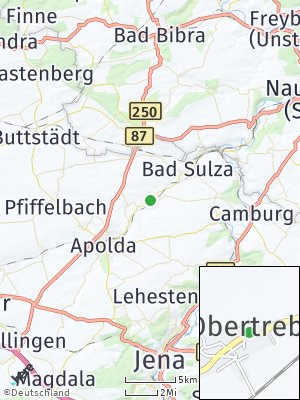 Here Map of Obertrebra