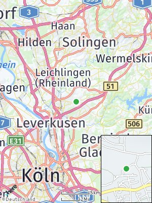 Here Map of Lützenkirchen