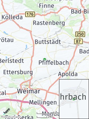 Here Map of Rohrbach bei Weimar