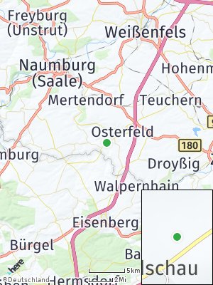 Here Map of Goldschau bei Zeitz
