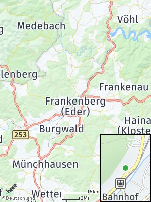 Here Map of Frankenberg