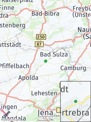 Here Map of Niedertrebra