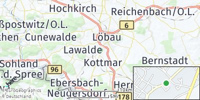 Google Map of Großschweidnitz