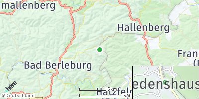 Google Map of Diedenshausen