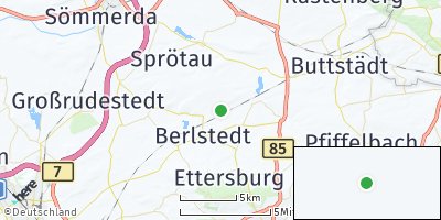 Google Map of Neumark bei Weimar