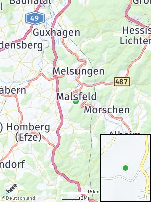 Here Map of Malsfeld