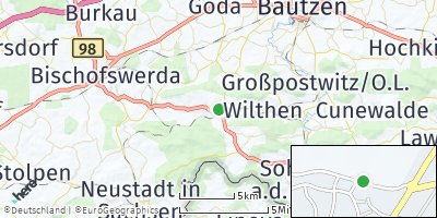 Google Map of Neukirch / Lausitz