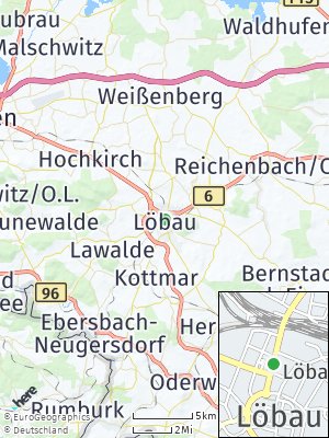Here Map of Löbau