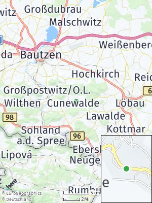 Here Map of Cunewalde