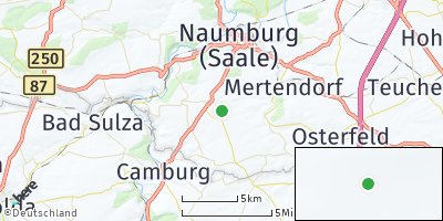 Google Map of Prießnitz bei Naumburg