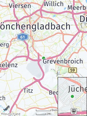 Here Map of Jüchen