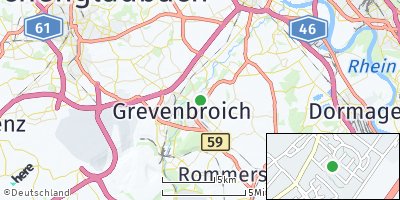 Google Map of Wevelinghoven