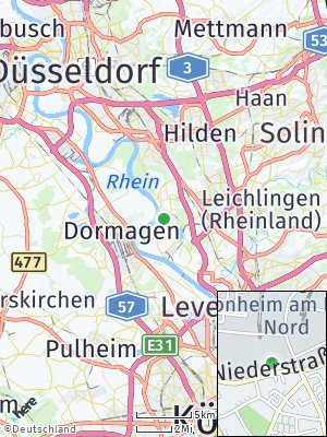 Here Map of Monheim am Rhein
